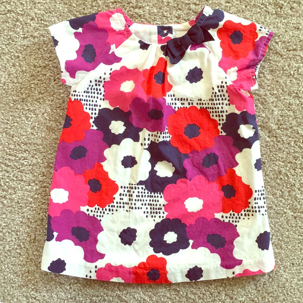 Precious spring flowers dress 6-12 mo